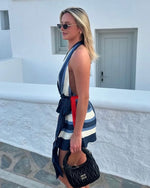 Load image into Gallery viewer, Dazed Wrap Halter Mini
