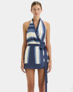 Load image into Gallery viewer, Dazed Wrap Halter Mini
