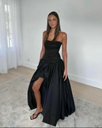 Load image into Gallery viewer, Violette Bubble Hem Maxi
