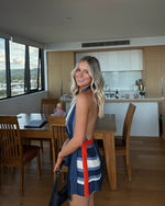 Load image into Gallery viewer, Dazed Wrap Halter Mini
